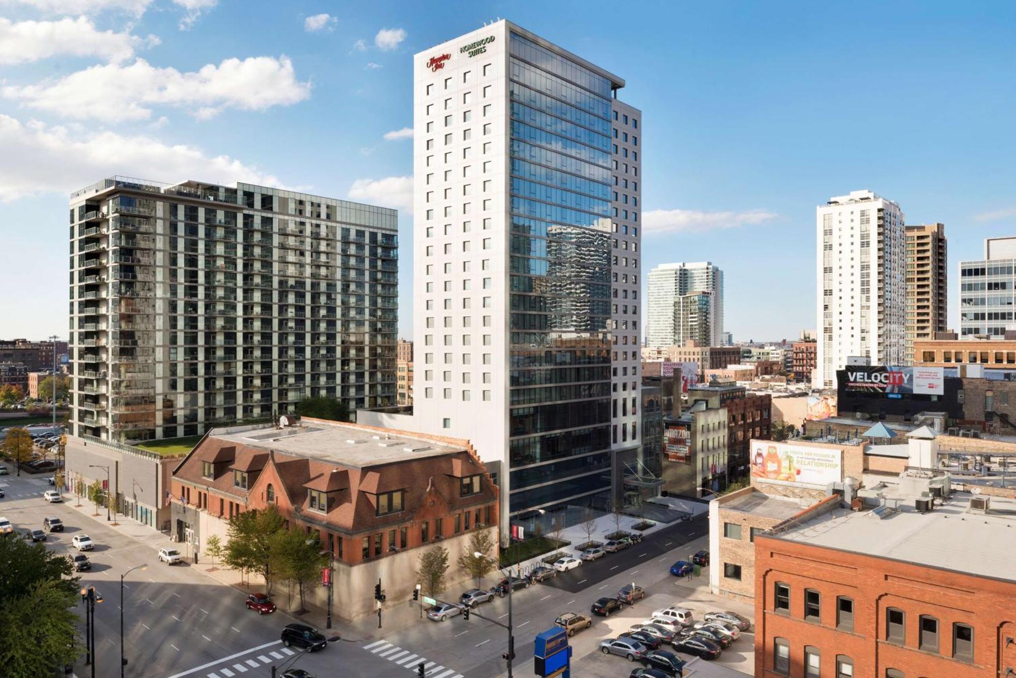 Homewood Suites By Hilton Chicago West Loop Fulton Mkt Area Eksteriør billede
